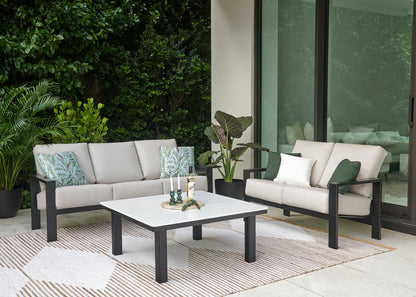 Larssen Cushion Collection Polymer Top Attachable Accessory Table