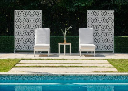 Leeward Three Position Lay-flat Armless Chaise
