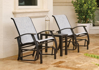 Belle Isle Sling Single-Seat Glider w/ Polymer Accents