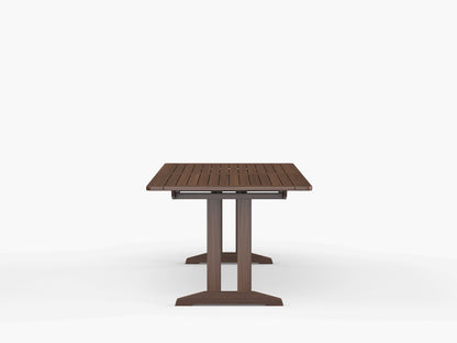 Foundations 74-103″ Ipe Extension Dining Table