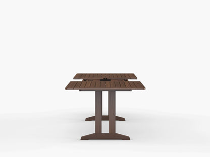 Foundations 93-122″ Extension Ipe Dining Table