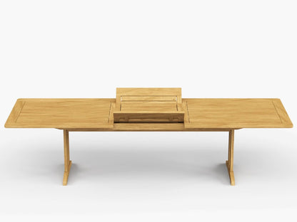 Foundations 74-103″ Extension Teak Dining Table