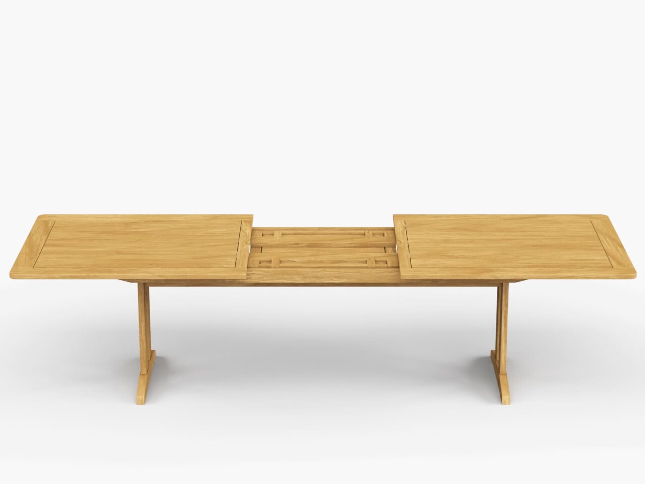 Foundations 74-103″ Extension Teak Dining Table