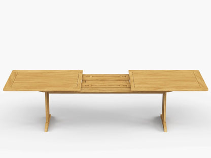 Foundations 74-103″ Extension Teak Dining Table