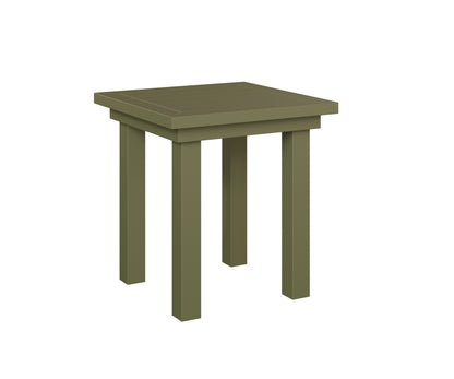 Vida End Table Dining Height