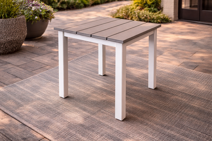 Rustic 21" MGP End Table (Cape Grey/Snow)