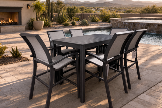 Kendall Balcony Dining Set of 7
