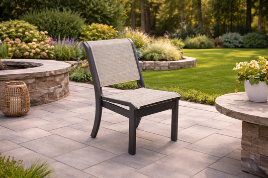 Leeward Armless Stacking Side Chair