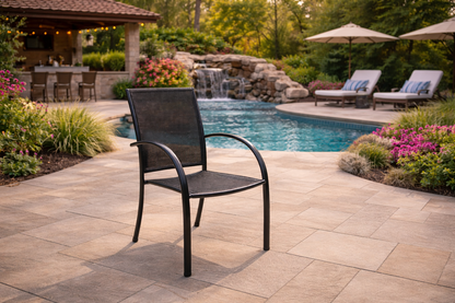 Kettler Pilano Mesh Dining Arm Chair