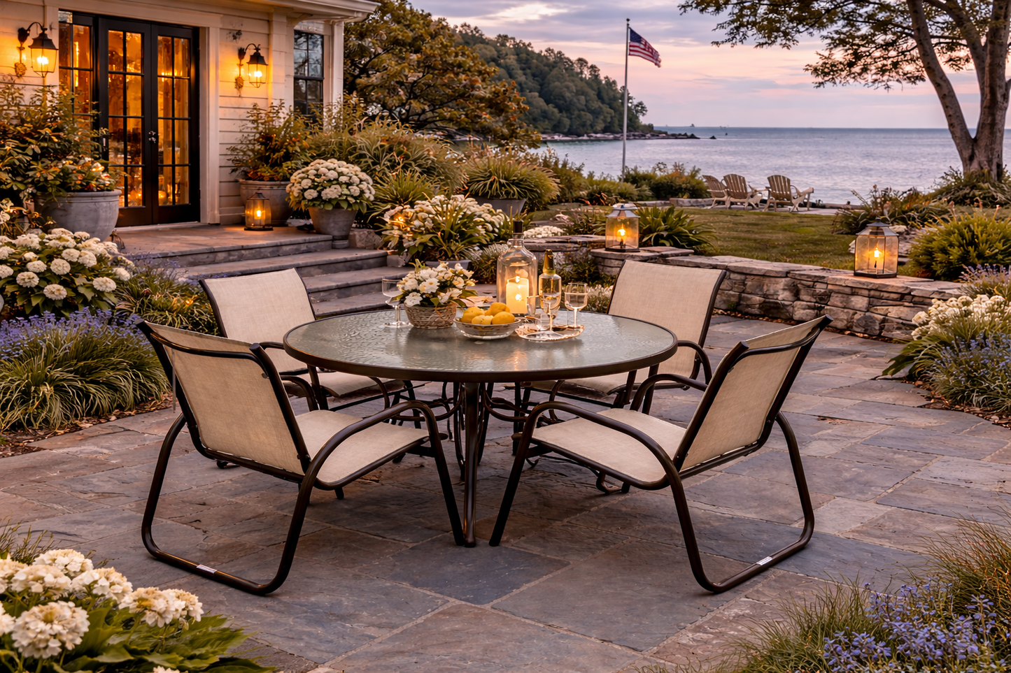 Gardenella Dining Set of 5