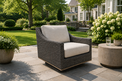 Frances Swivel Rocker Lounge Chair