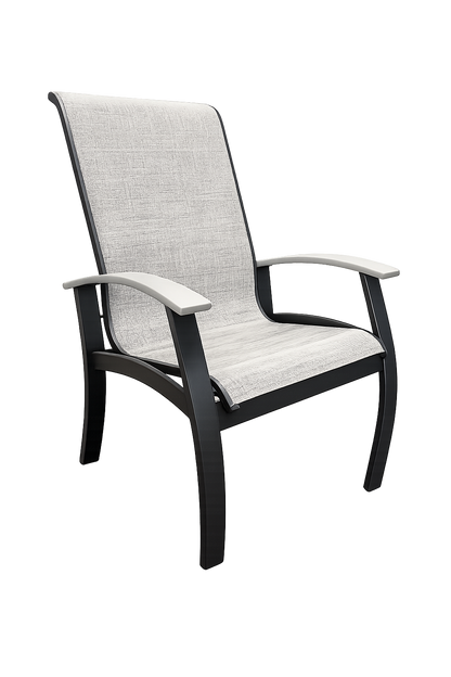 Belle Isle Dining Chair (Graphite/Warm Gray/Boulder)