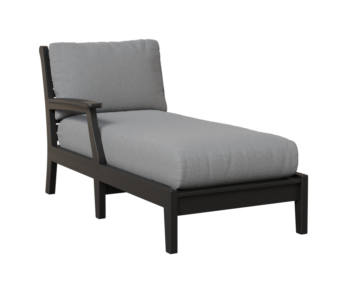 Classic Terrace Arm Chaise Lounge – Right