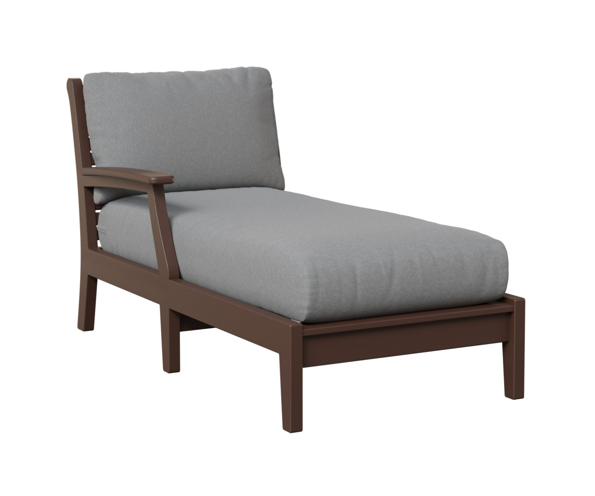 Classic Terrace Arm Chaise Lounge – Right