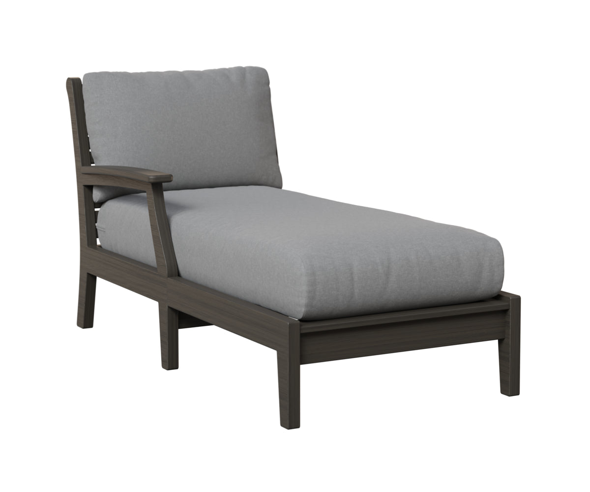 Classic Terrace Arm Chaise Lounge – Right