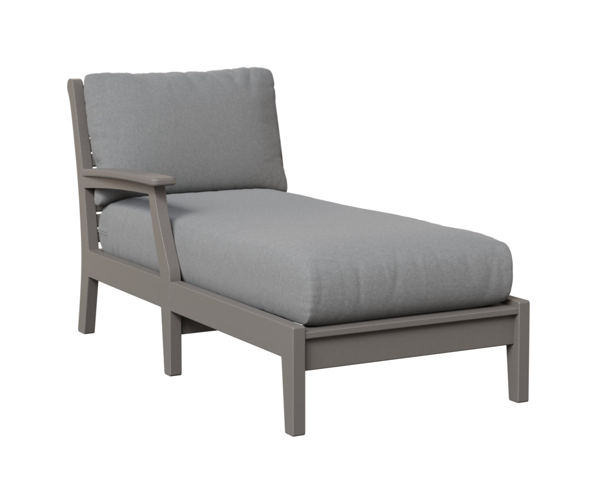Classic Terrace Arm Chaise Lounge – Right