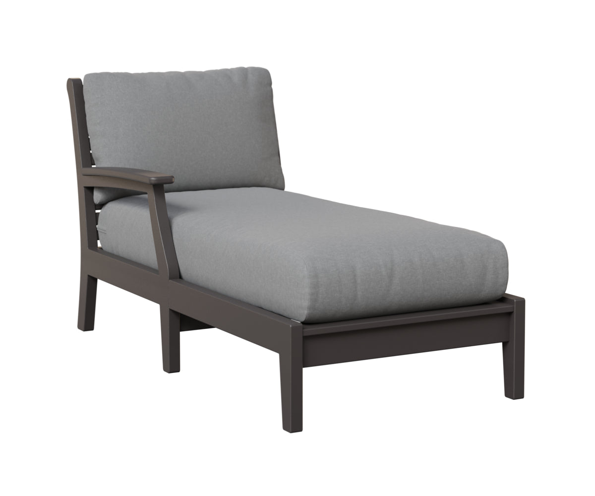 Classic Terrace Arm Chaise Lounge – Right