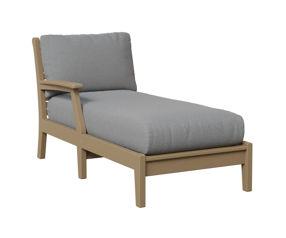 Classic Terrace Arm Chaise Lounge – Right