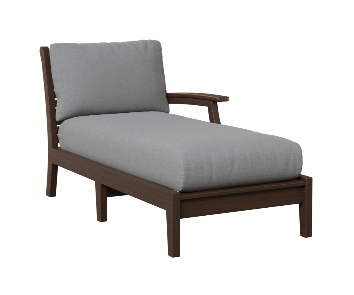 Classic Terrace Arm Chaise Lounge – Left