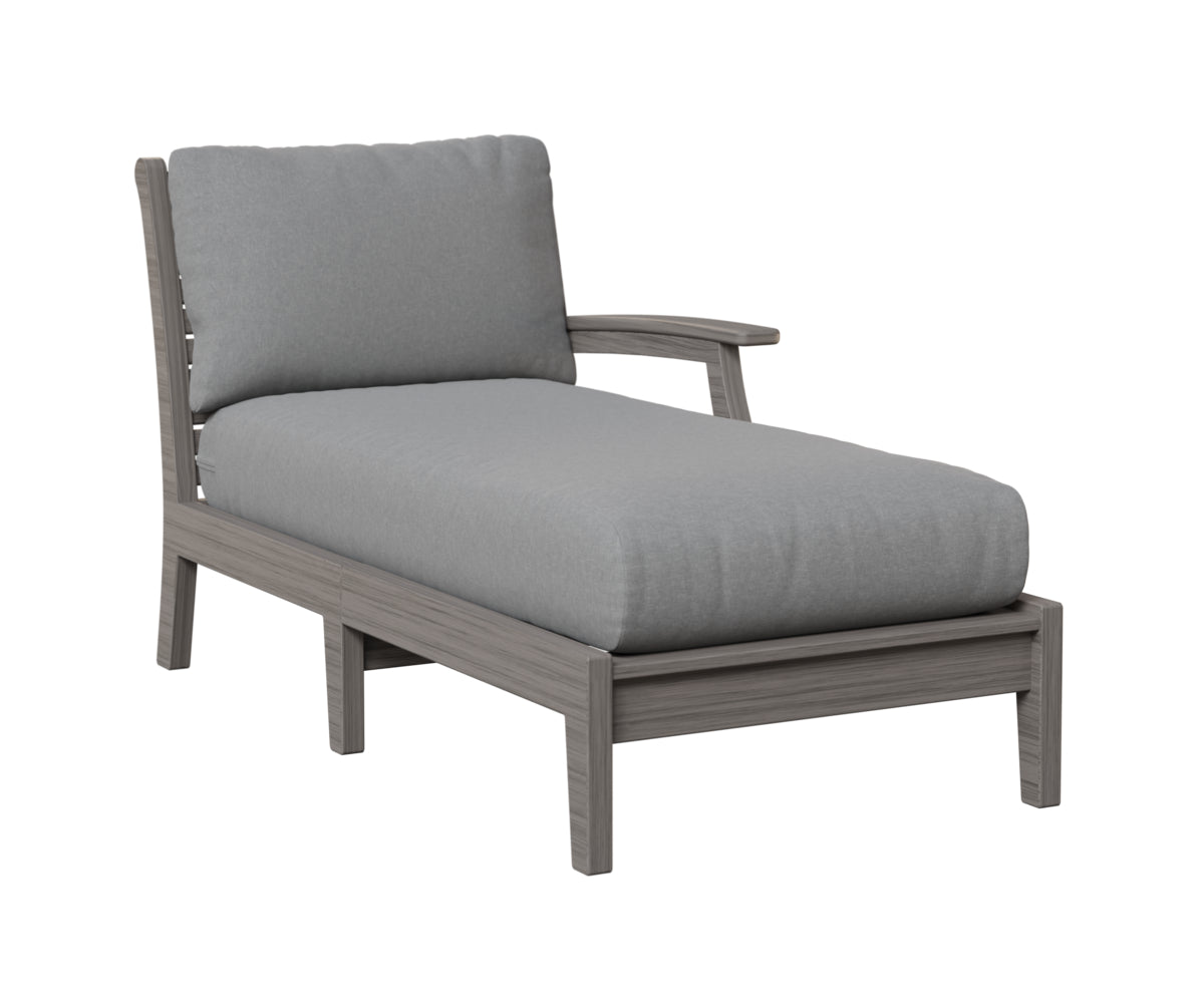 Classic Terrace Arm Chaise Lounge – Left