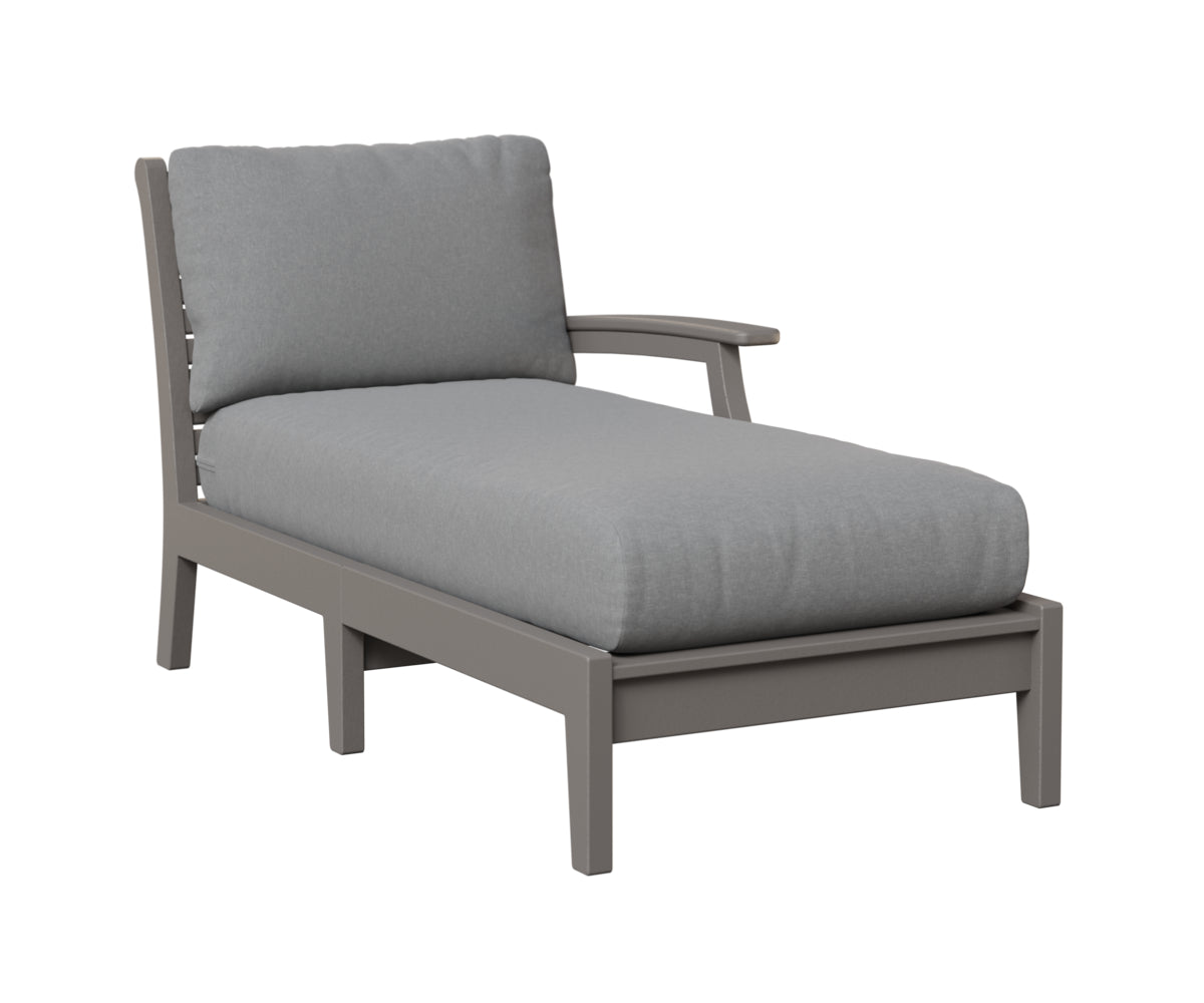 Classic Terrace Arm Chaise Lounge – Left