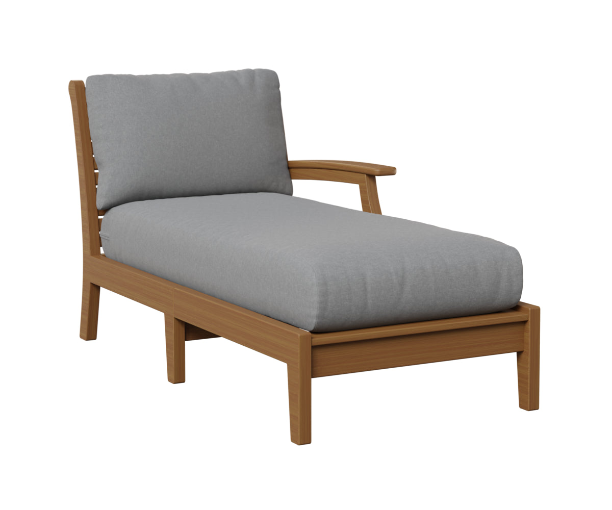 Classic Terrace Arm Chaise Lounge – Left