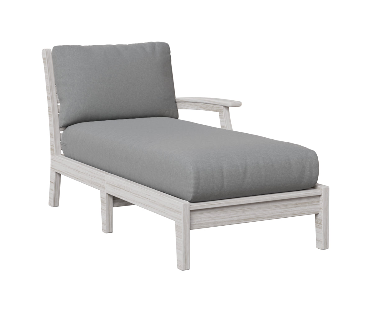 Classic Terrace Arm Chaise Lounge – Left