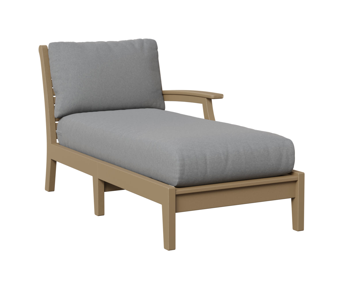 Classic Terrace Arm Chaise Lounge – Left