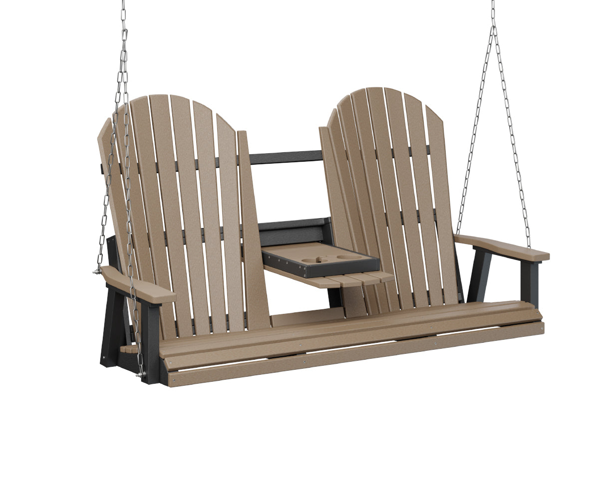 Comfo Back Three Seat Swing with Console