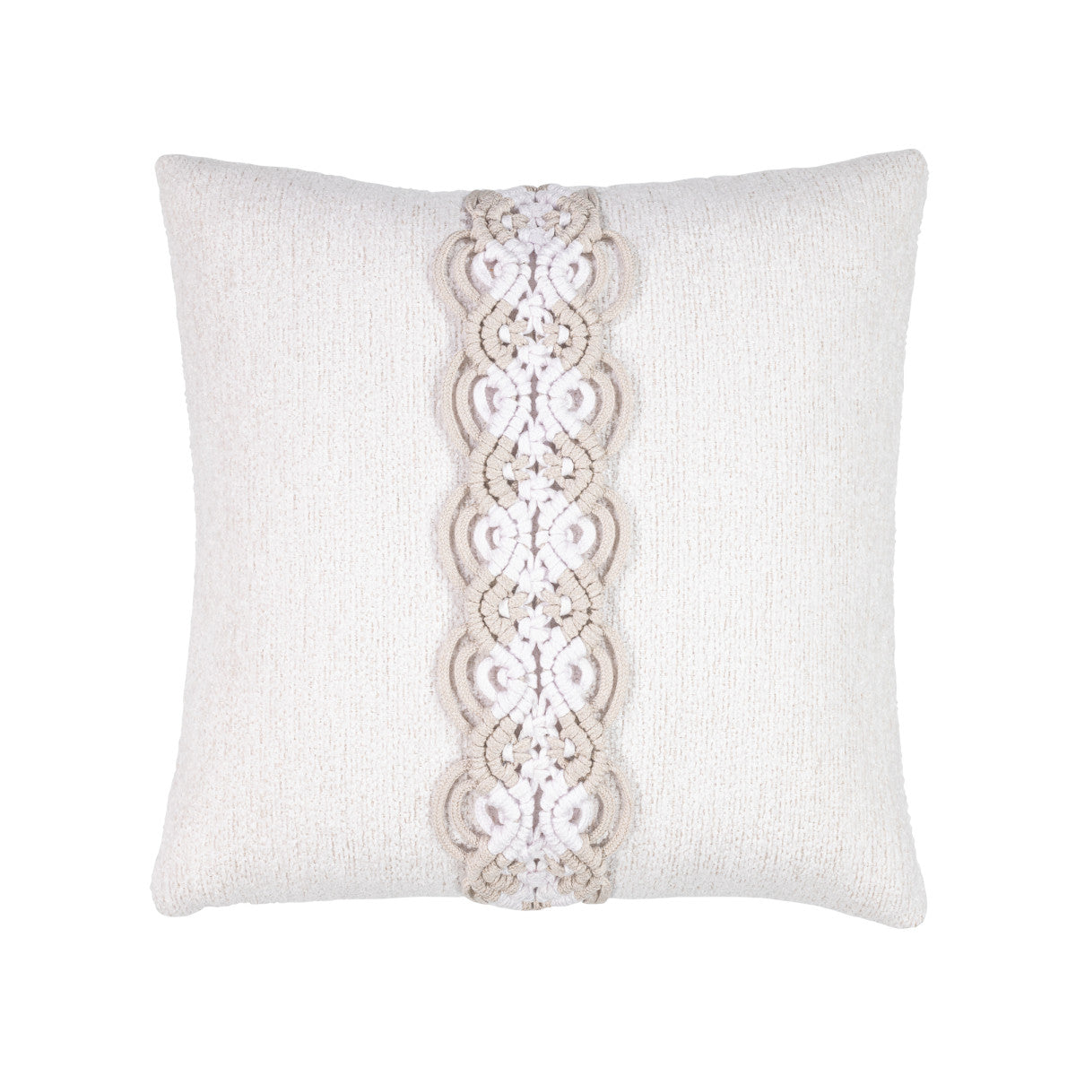 Distinct Oyster 20"x20" Toss Pillow
