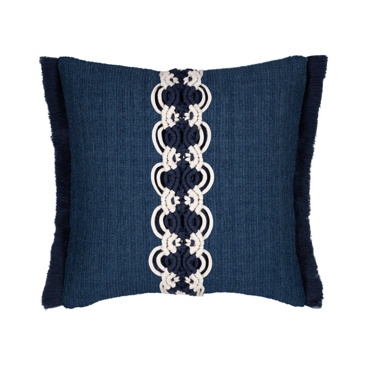 Distinction Indigo 20"x20" Toss Pillow