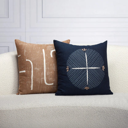 Direction Indigo 20"x20" Toss Pillow