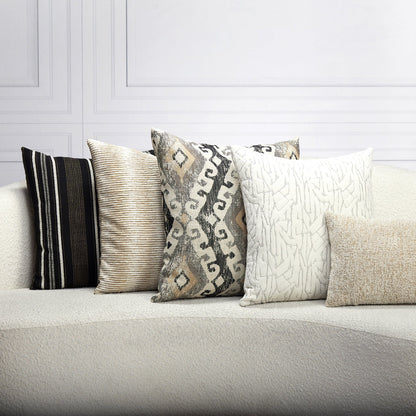 Evolution Honey 22"x22" Toss Pillow