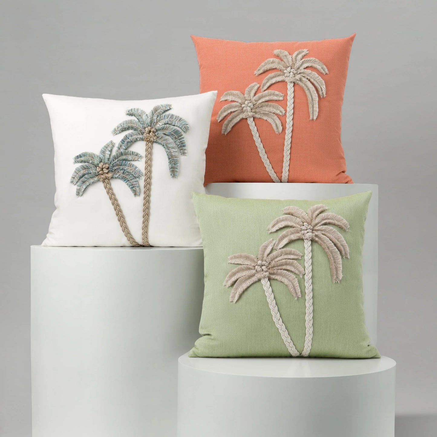 Escape Coral 22"x22" Toss Pillow