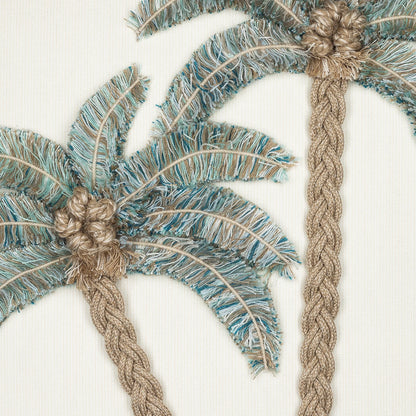 Escape Aqua 22"x22" Toss Pillow
