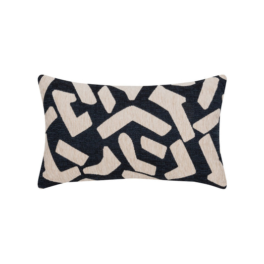 Fascination Indigo 12"x20" Toss Pillow