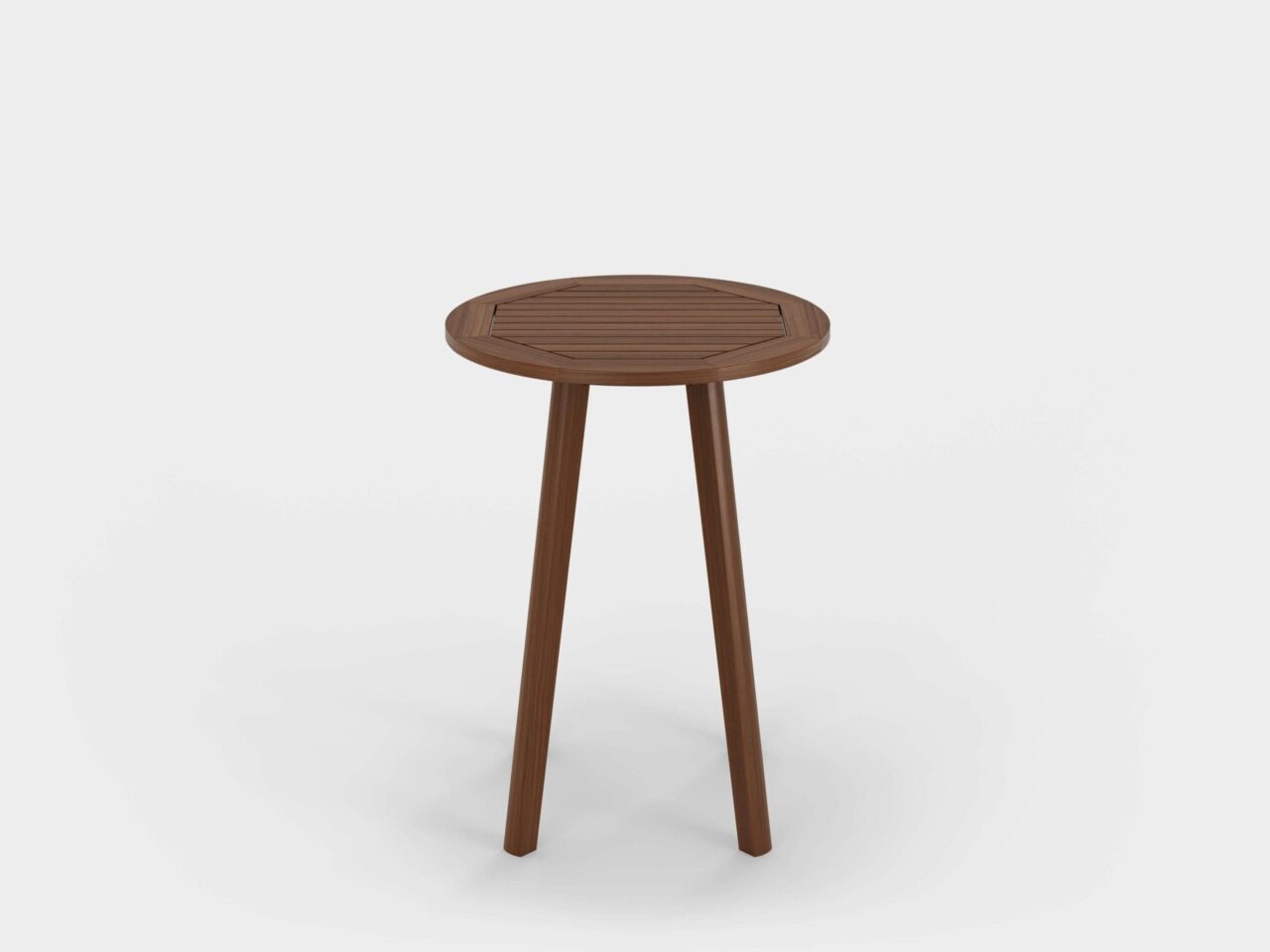Foundations 28″ Round Ipe Hi Dining Table