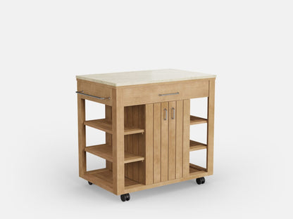 Foundations Sage Teak Serving Buffet