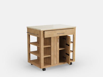 Foundations Sage Teak Serving Buffet