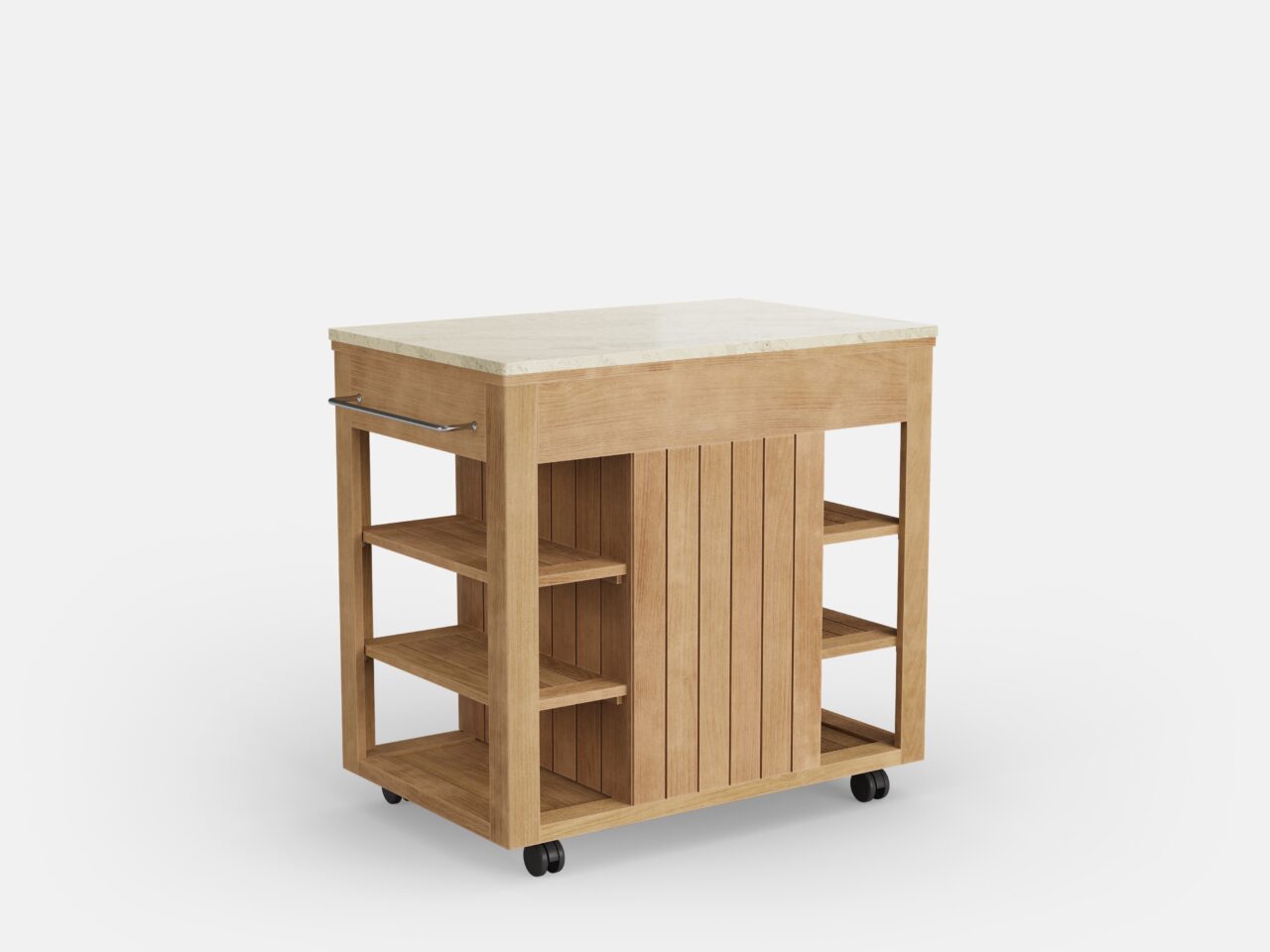 Foundations Sage Teak Serving Buffet