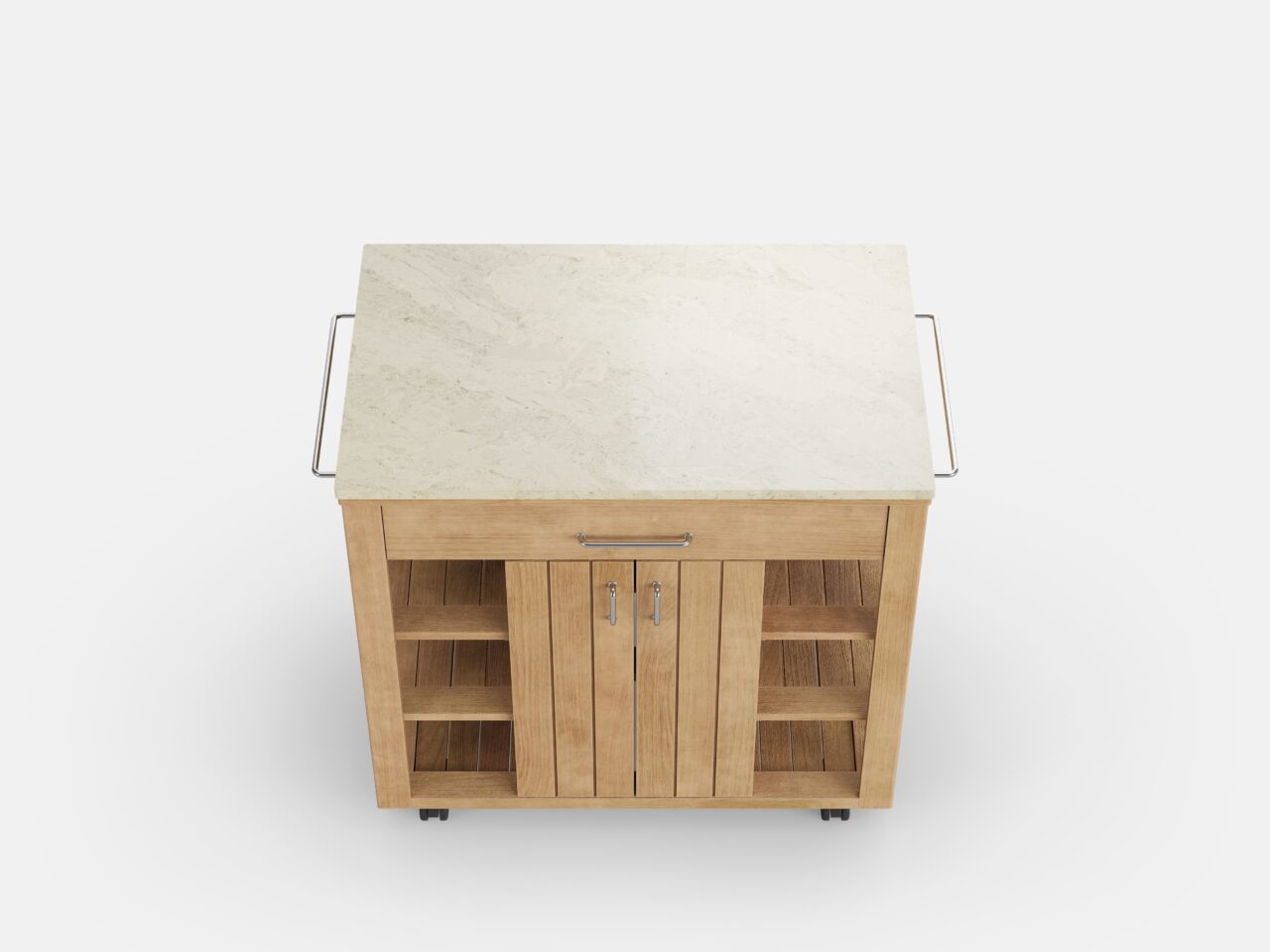 Foundations Sage Teak Serving Buffet