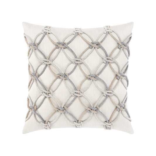 Grigio Rope 20"x20" Toss Pillow