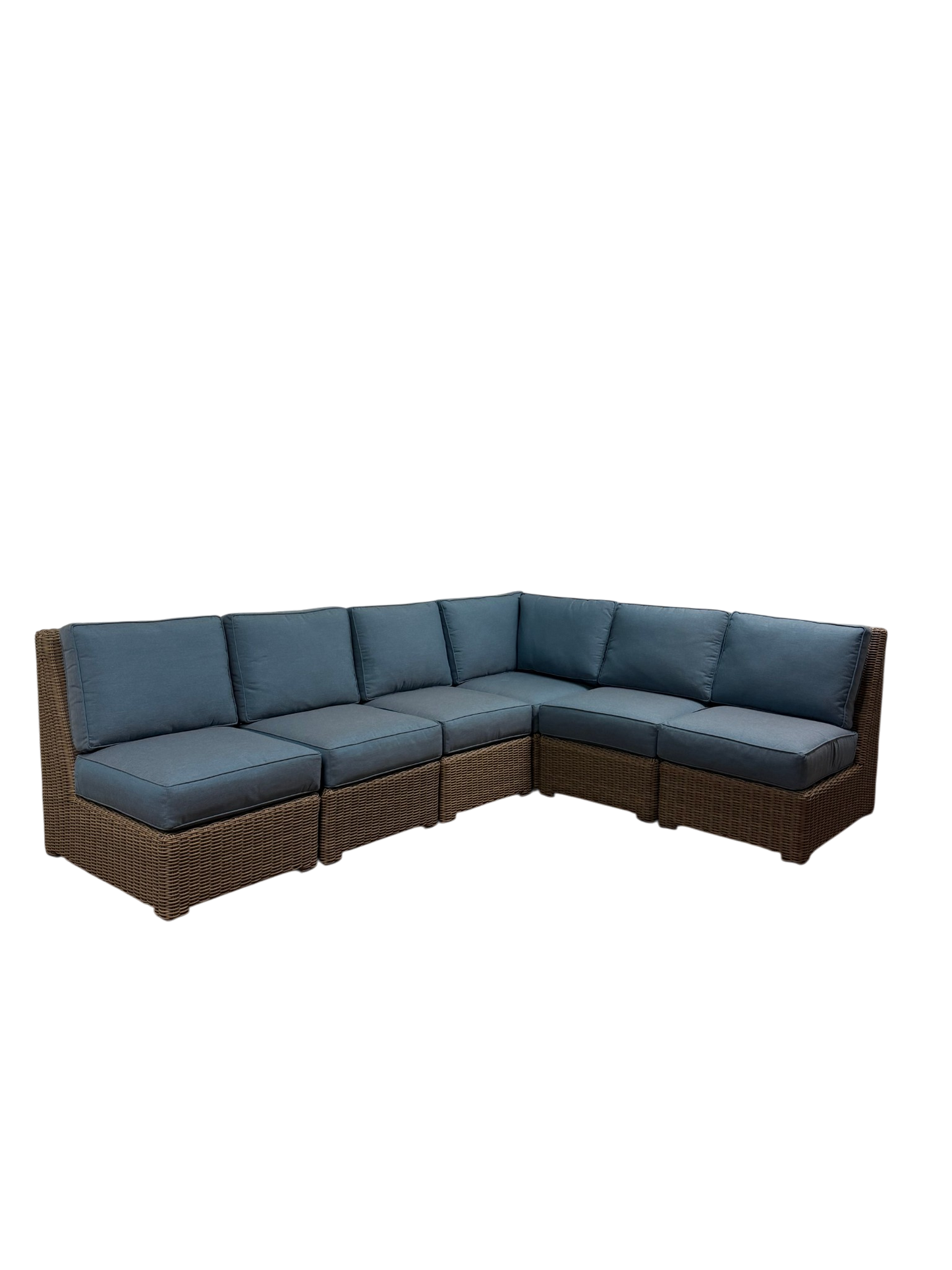 Napa 6 Seat Armless Sectional