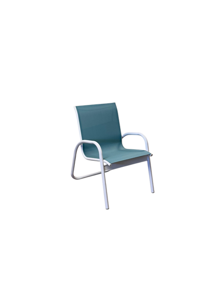 Gardenella Sling Stacking Arm Chair