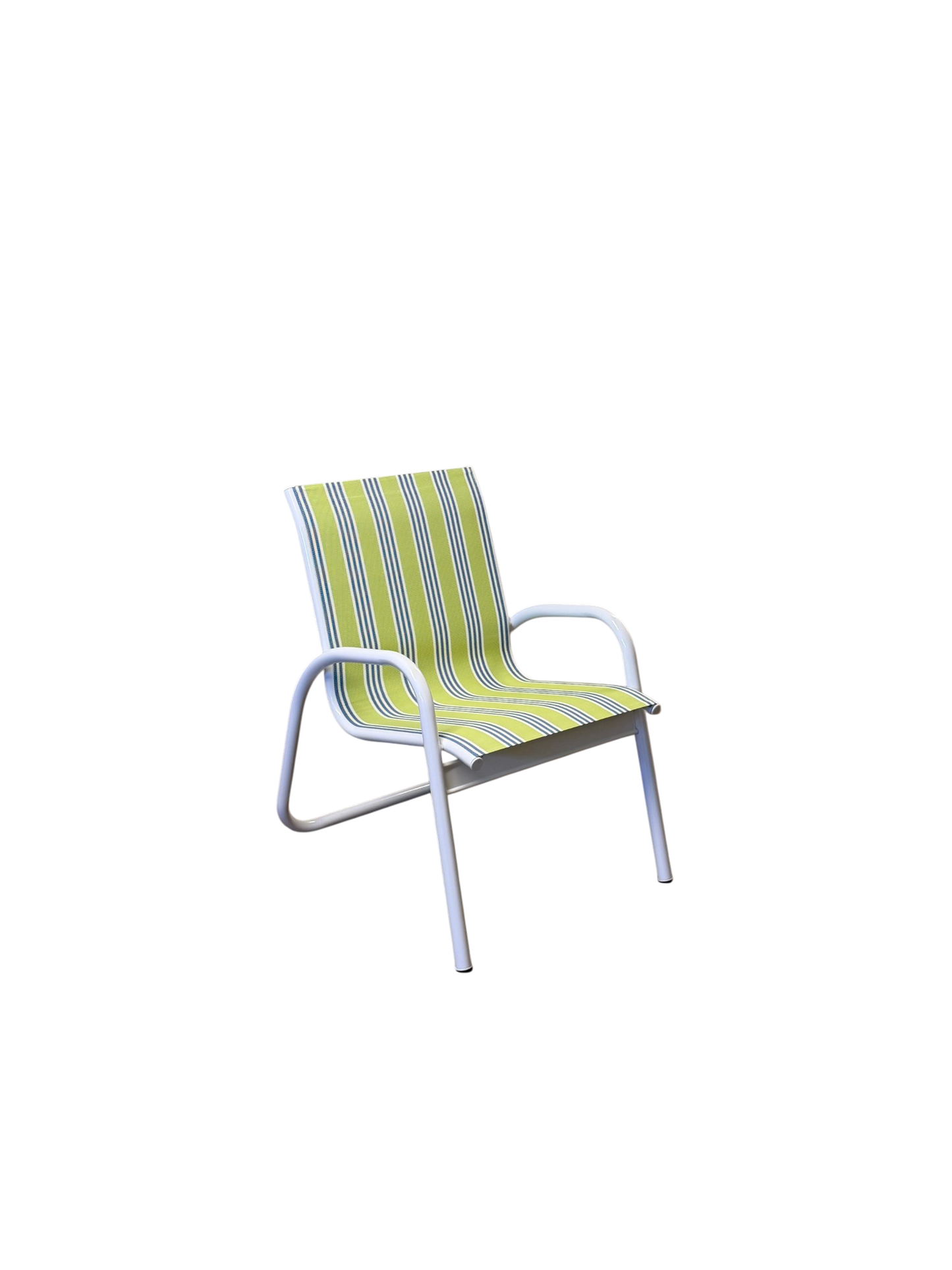 Gardenella Sling Stacking Arm Chair