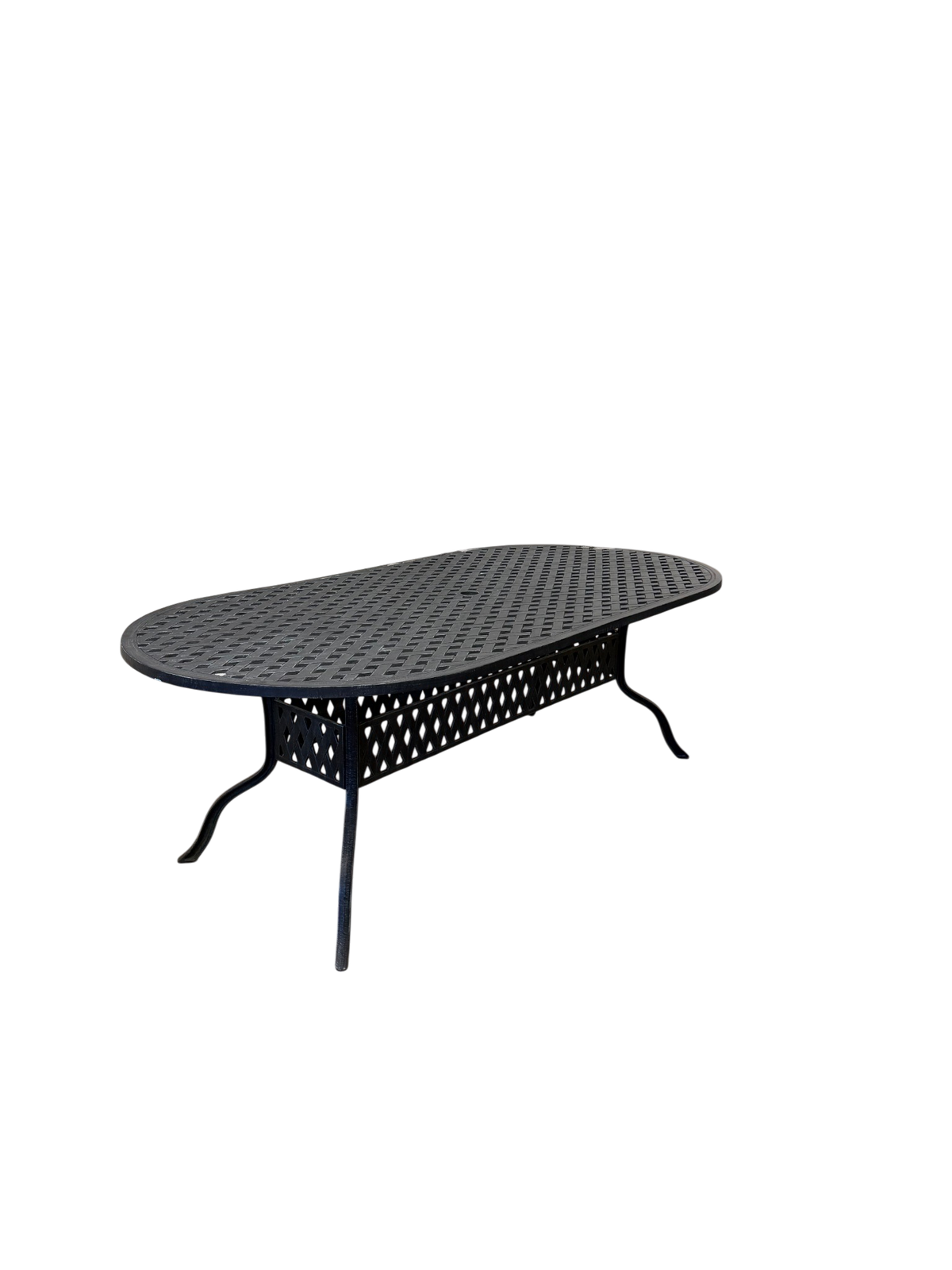 86" Oval Dining Table