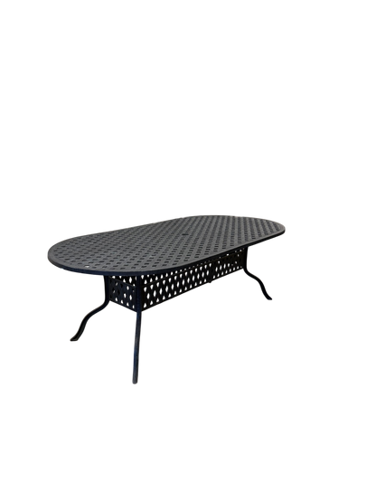 86" Oval Dining Table