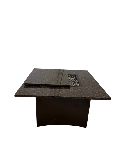 36" Square Granite Firetable