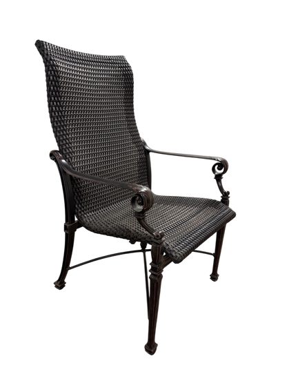 Grand Terrace Woven High Back Dining Chair
