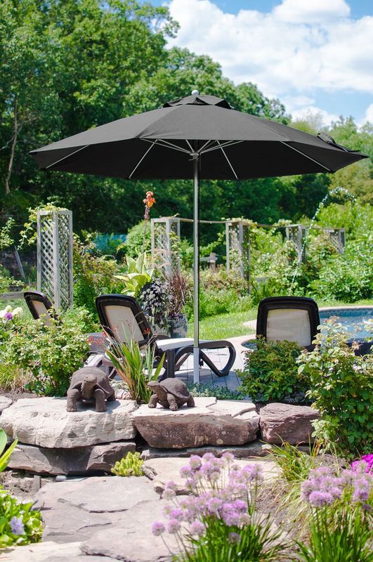 Monterey 11' Pulley Lift Octagon Umbrella